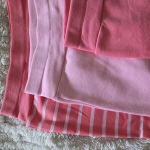 Pink and Coral Knit Sweaters (3)
